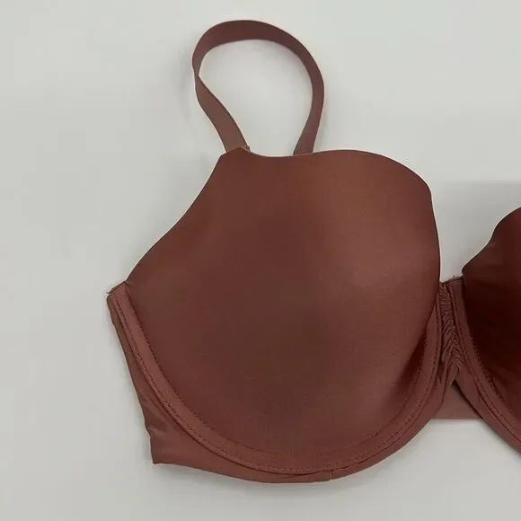 Aerie Bra Womens 36D Balconette Rose Pink Underwire - Picture 4 of 12